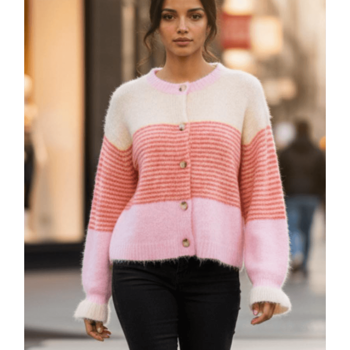 Imina Cardigan - Rosa