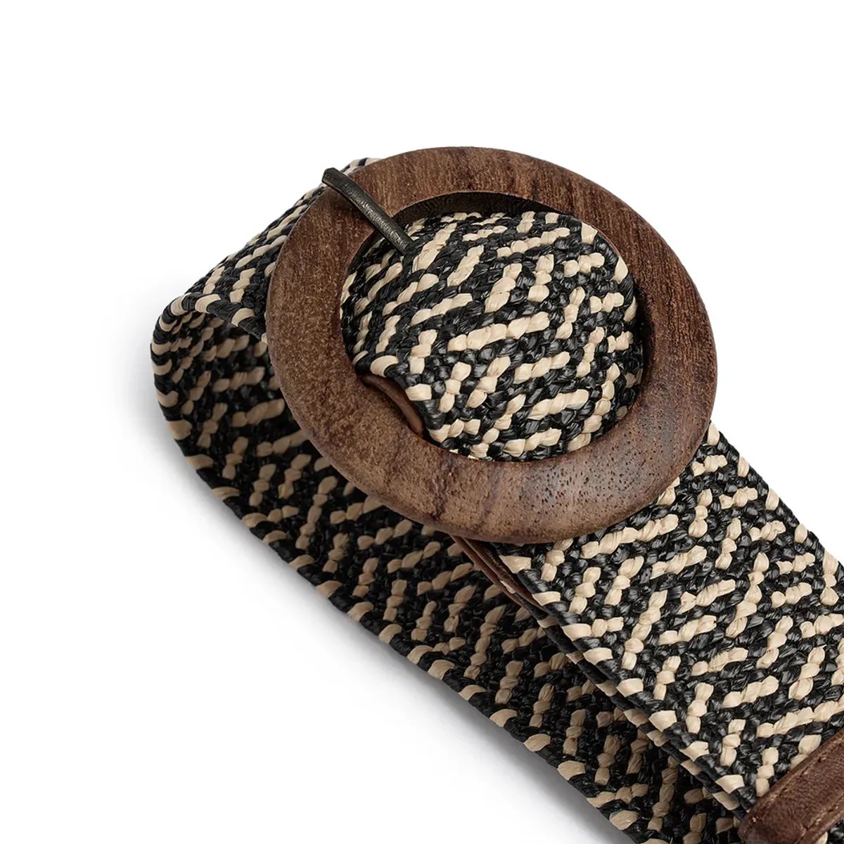 Strikkbelte  - Brown Mix