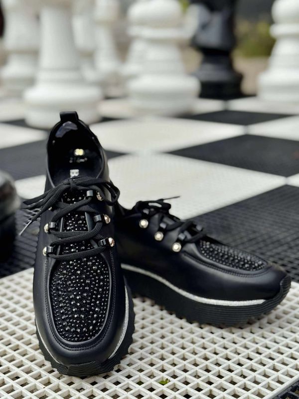 Bibba Bling Sneakers - Sort
